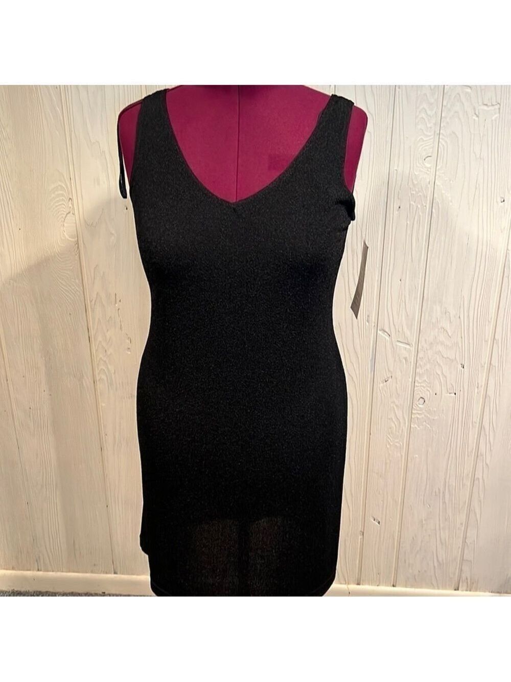 Robbie Bee Vintage Black Dress Size 10 with Tag
